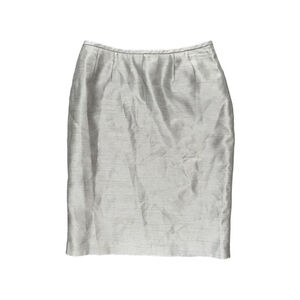 Women's Kasper Petite Skirt Silver Size 6P